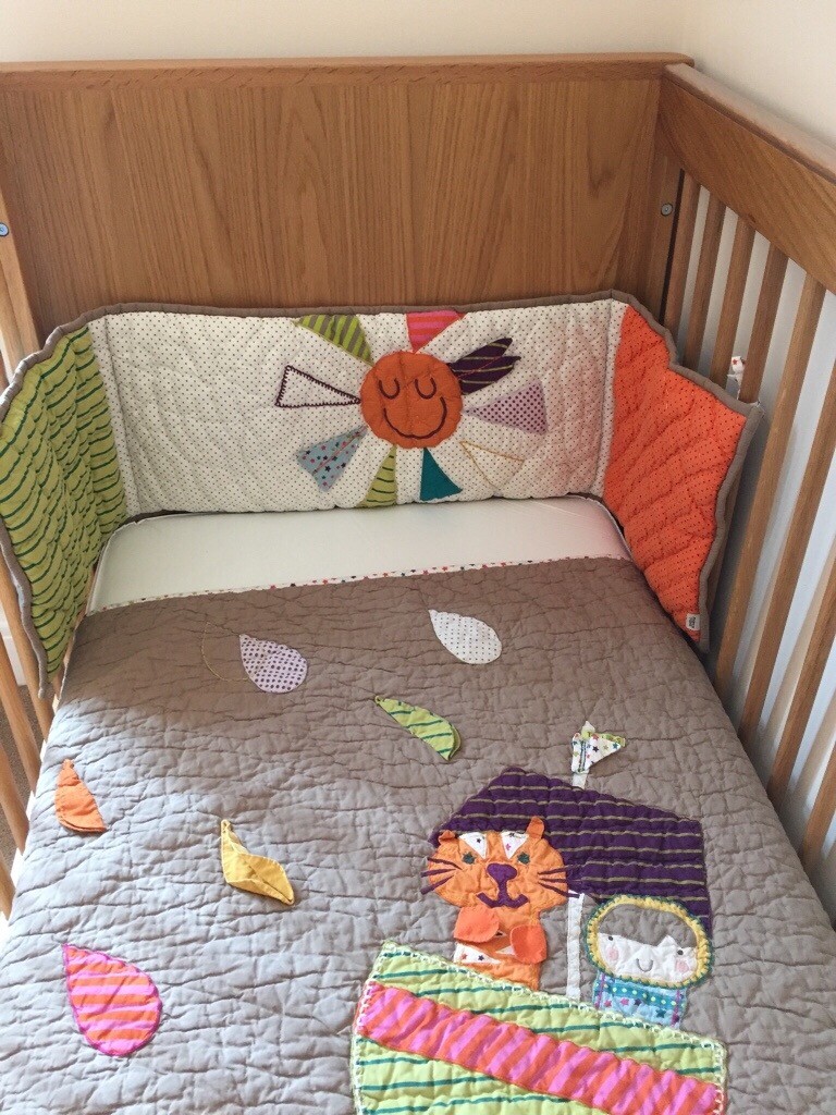 marks and spencer cot bed sheets